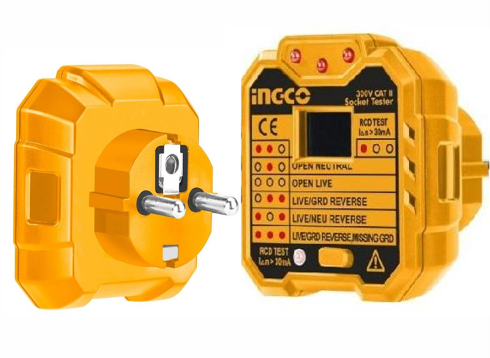 INGCO INGCO PLUG ANTI-ELECTRIC SHOCK SOCKET TESTER
