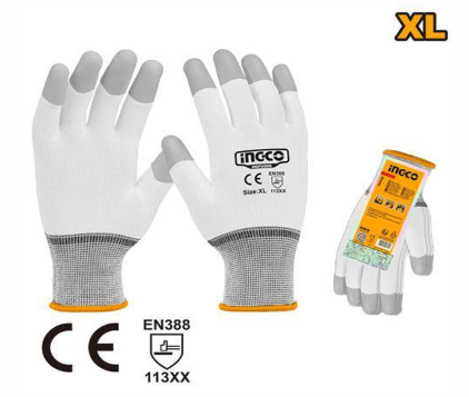 INGCO PU COATED GLOVES XL
