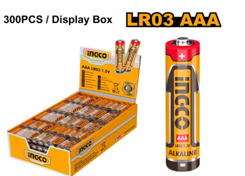 INGCO ALKALINE BATTERY AAA