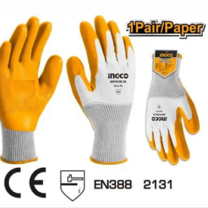 INGCO LATEX GLOVES XL