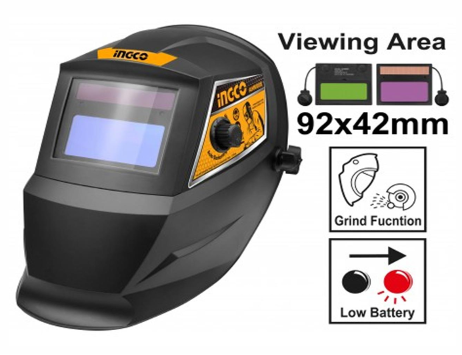 INGCO AUTO-DARKENING WELDING HELMET