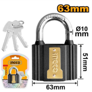INGCO IRON PADLOCK 63MM