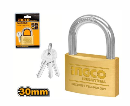 INGCO INGCO HEAVY DUTY BRASS PADLOCK PAD LOCK