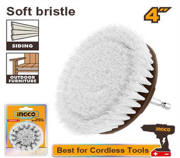 SOFT BRISTLE BRUSH  4’’