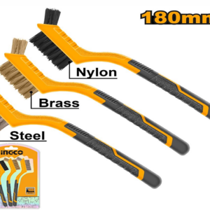 INGCO 3 PCS ABRASIVE BRUSH SET