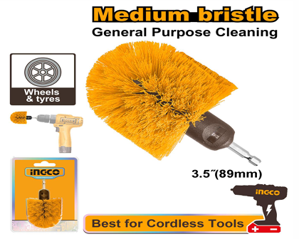 INGCO MEDIUM BRISTLE BRUSH