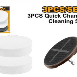 INGCO 3PCS SOFT SPONGES SET