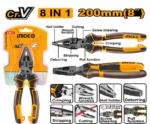 8-IN-1 MULTI-FUNCTION COMBINATION PLIERS  8’’  200MM