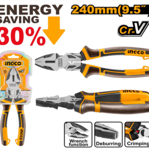 HIGH LEVERAGE COMBINATION PLIERS  240MM  (9.5’’)