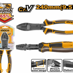 COMPOUND ACTION COMBINATION PLIERS  240MM  9.5”