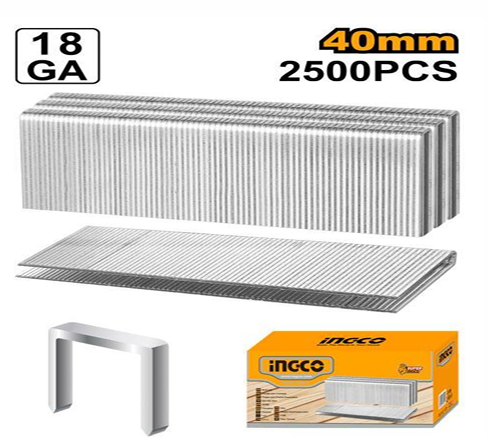 INGCO CROWN STAPLE GA18 40MM