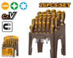 26 PCS SCREWDRIVER SET